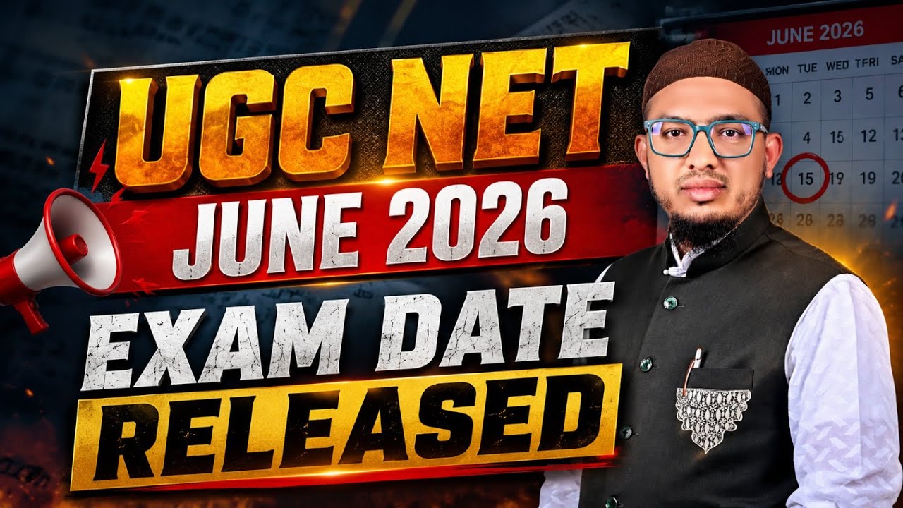 UGC NET June 2026 Exam Date Released 🔥 | Official Schedule Out | NTA Latest Update