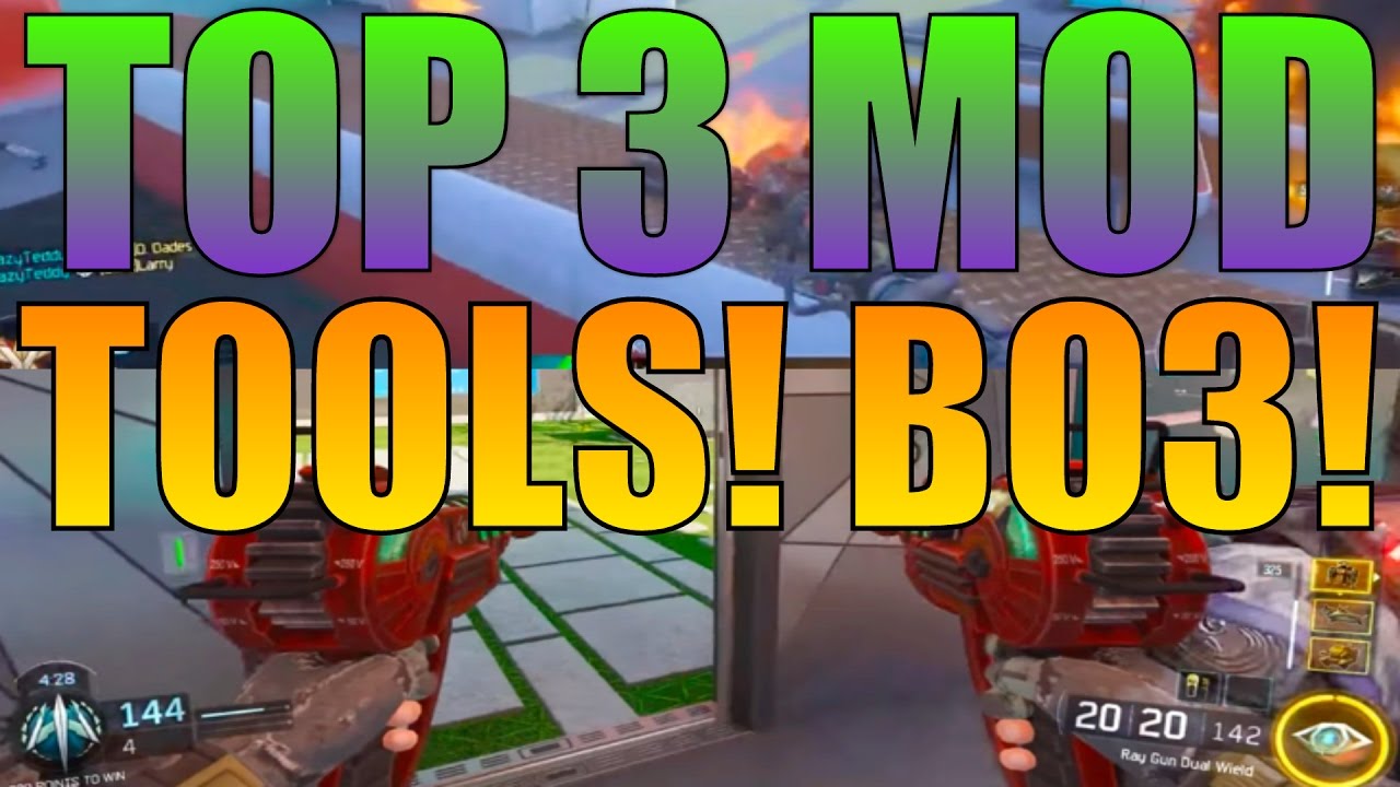 TOP 3 MOD TOOLS-Fire Staff And Dual Ray guns Gameplay! OP!?
