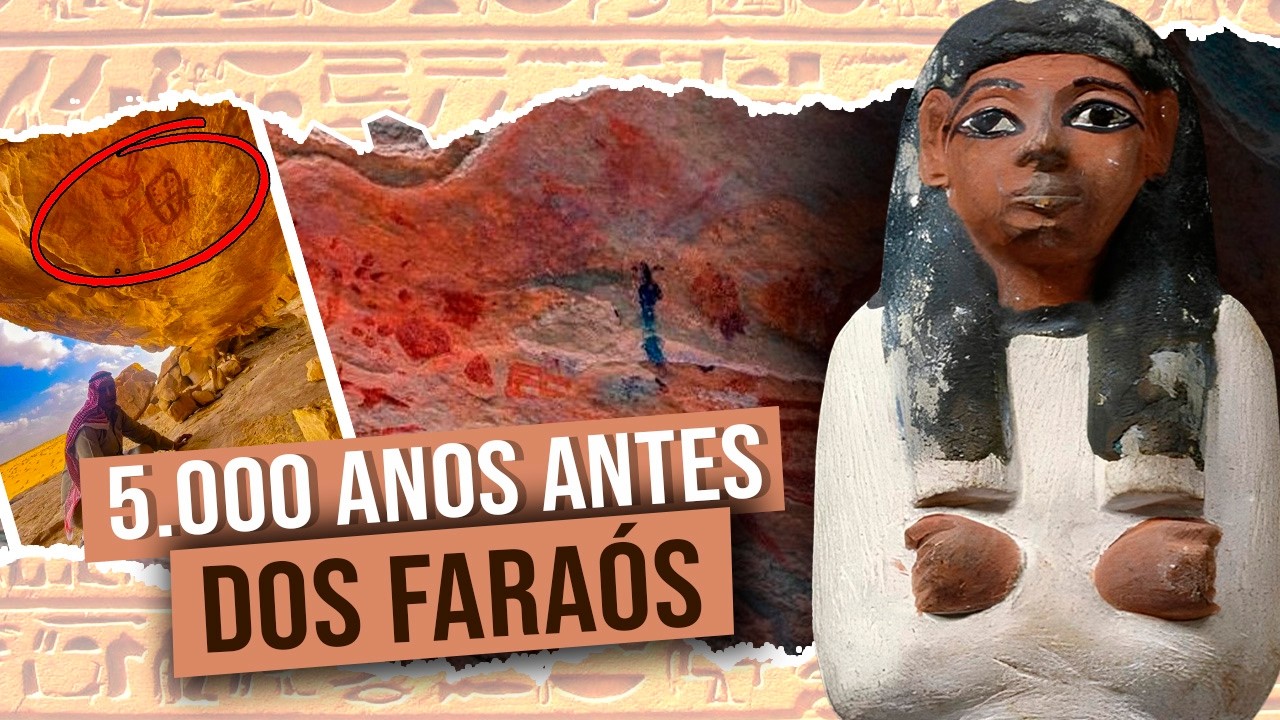 Desenhos rupestres MAIS VELHOS QUE AS PIRÂMIDES foram descobertos no Sinai!