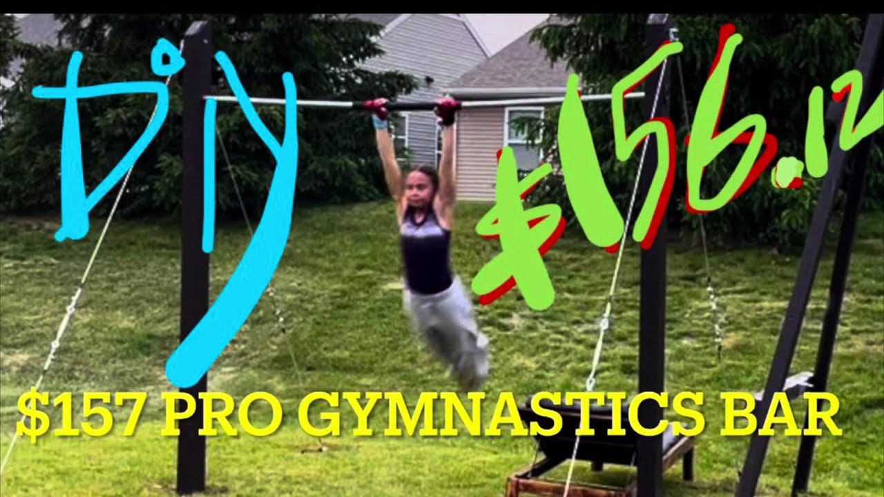 DIY $157 gymnastic strap bar build (requires common sense)