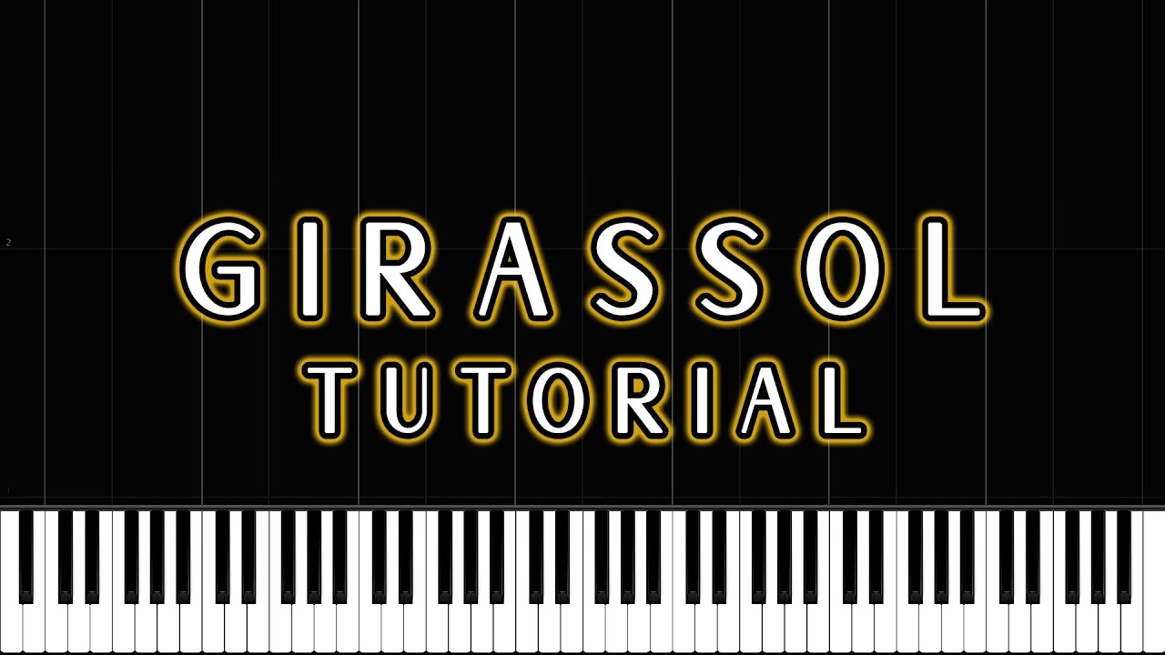 Girassol - Priscilla Alcantara & Whindersson Nunes Piano e Teclado Tutorial PiaNostalgia