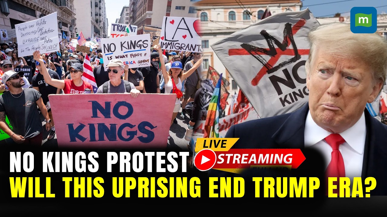 No Kings Protest LIVE: Massive Anti-Trump Demonstrations Erupt in Washington DC  | N18G