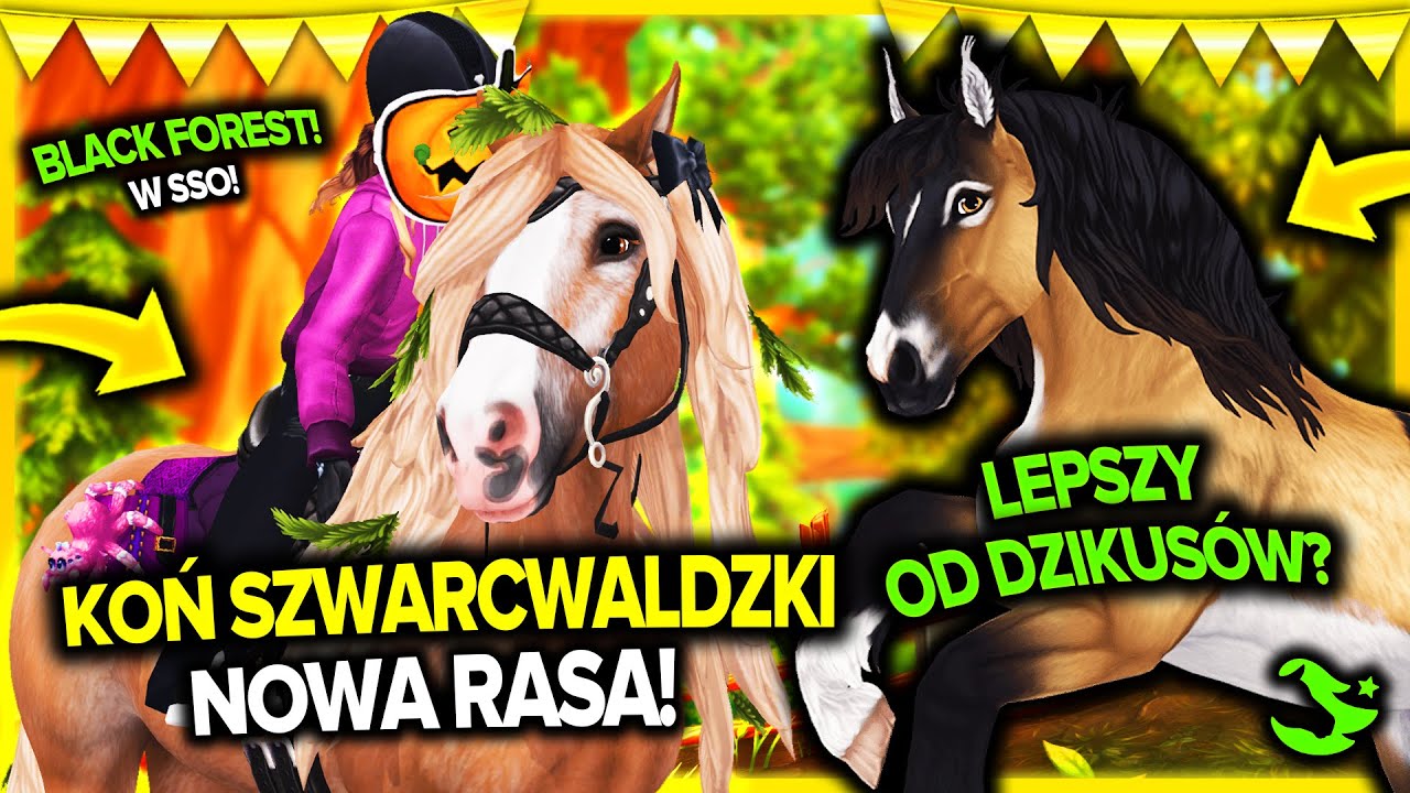 KONIE LEPSZE OD DZIKUSÓW CZY KOLEJNE KLONY? 😱 KOŃ SZWARCWALDZKI W SSO!