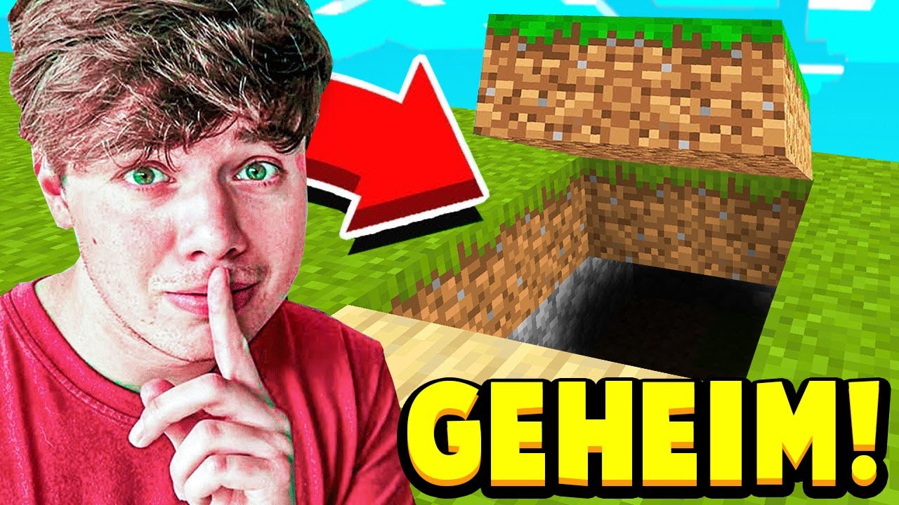 IK VOND MICK Zijn GEHEIME MINECRAFT BUNKER!