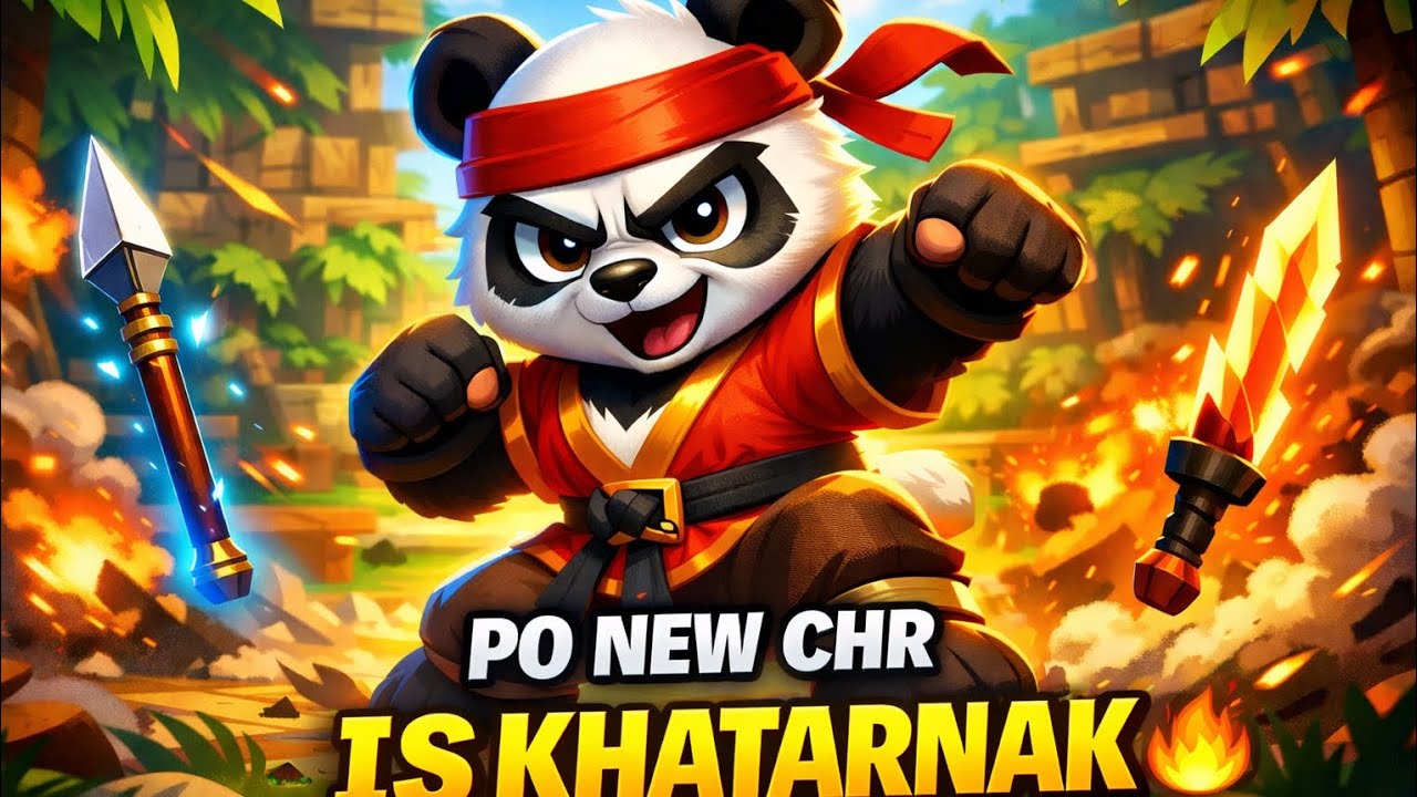 🔥 Po Character Is Khatarnak! | Epic Gameplay in Zooba 🐼