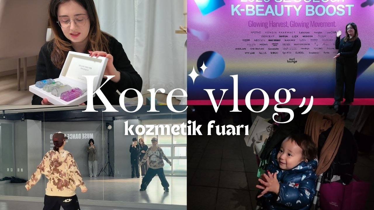Kore’de Kozmetik Fuarı! Dans Günüm💃 Fuardan Hediyeler, Siz Nasıl Katılabilirsiniz? |VLOG108