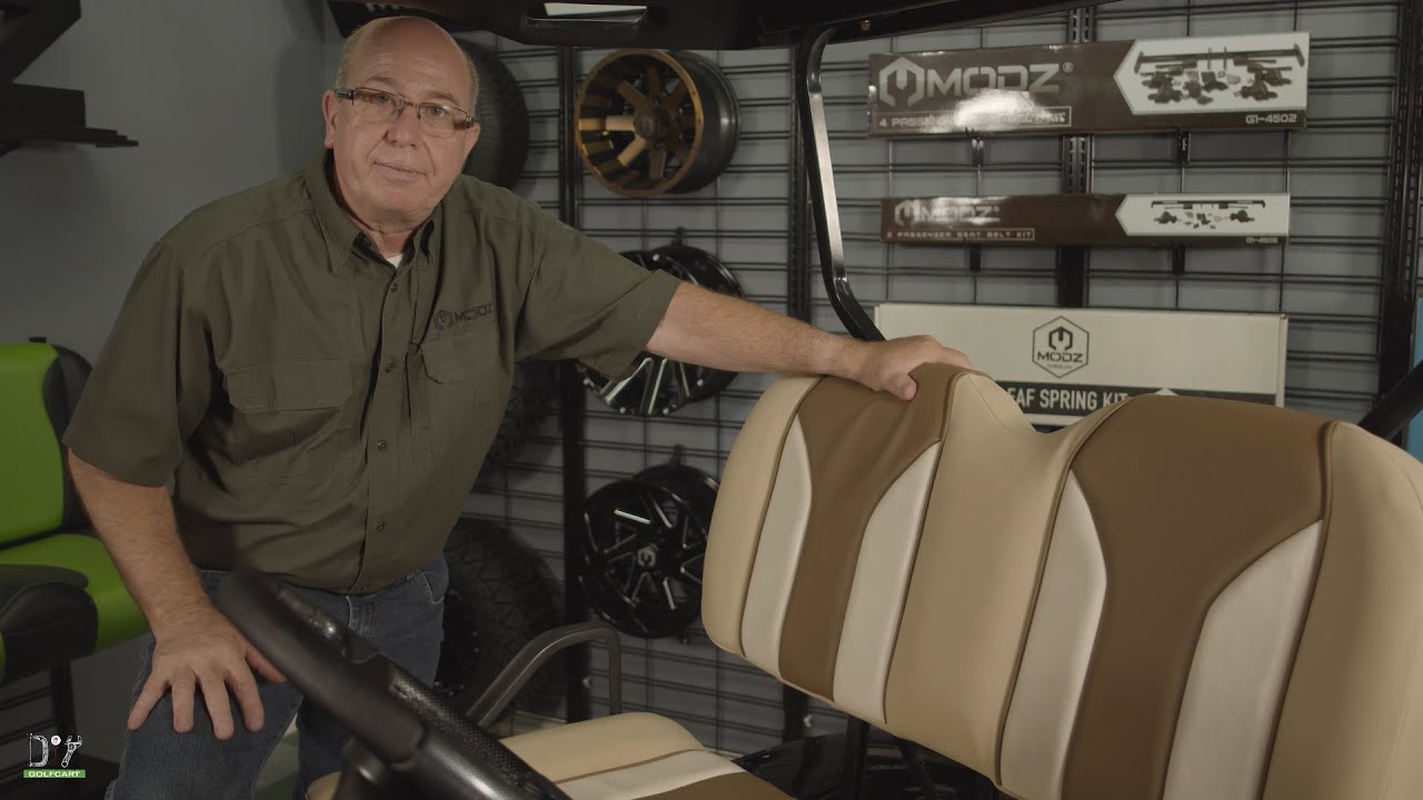MODZ FS1/FS2 Custom EZGO Golf Cart Seat Installation How-To