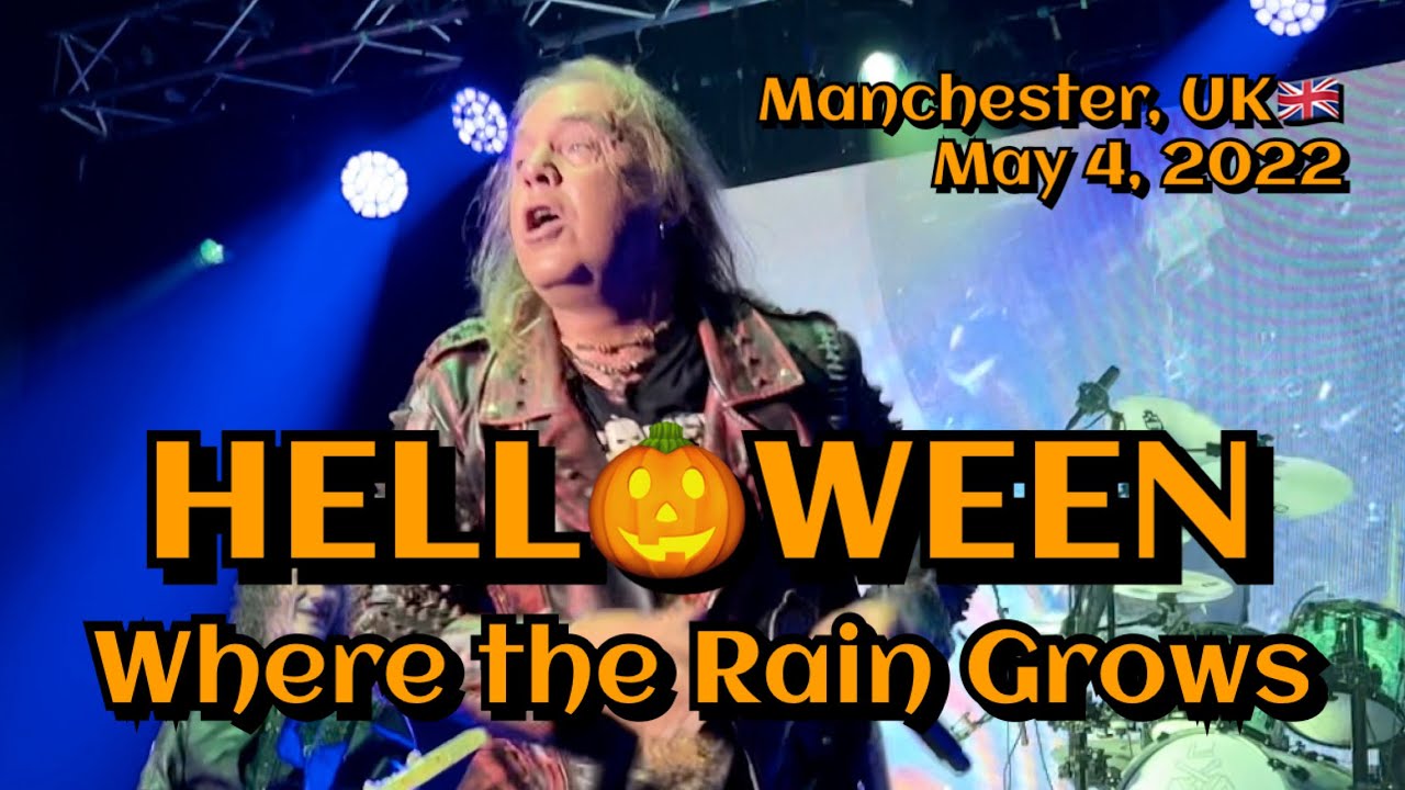 Helloween - #06 Where the Rain Grows @Manchester Academy, Manchester, UK🇬🇧 May 4, 2022 LIVE HDR 4K