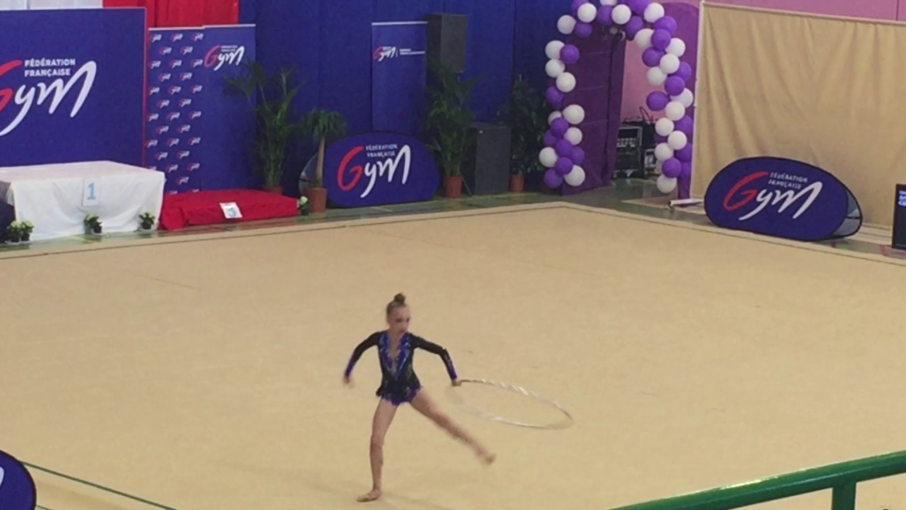 Championnat de France Elite junior 2017 - Hélène Karbanov cerceau