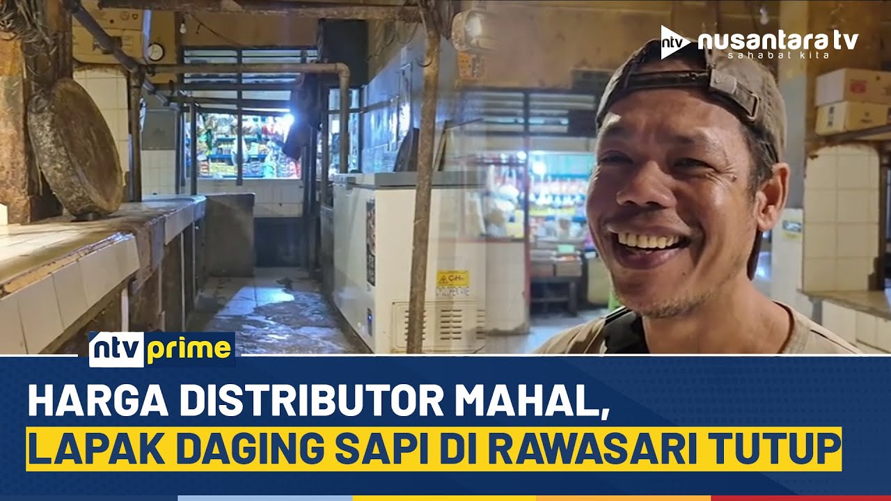Pedagang Daging Sapi Pasar Rawasari Mogok, Warga Jakarta Pusat Kesulitan Cari Daging | NTV PRIME