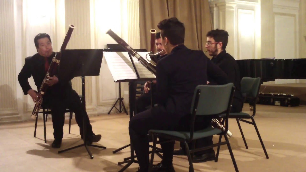 The entertainer (Bassoons Quartet)