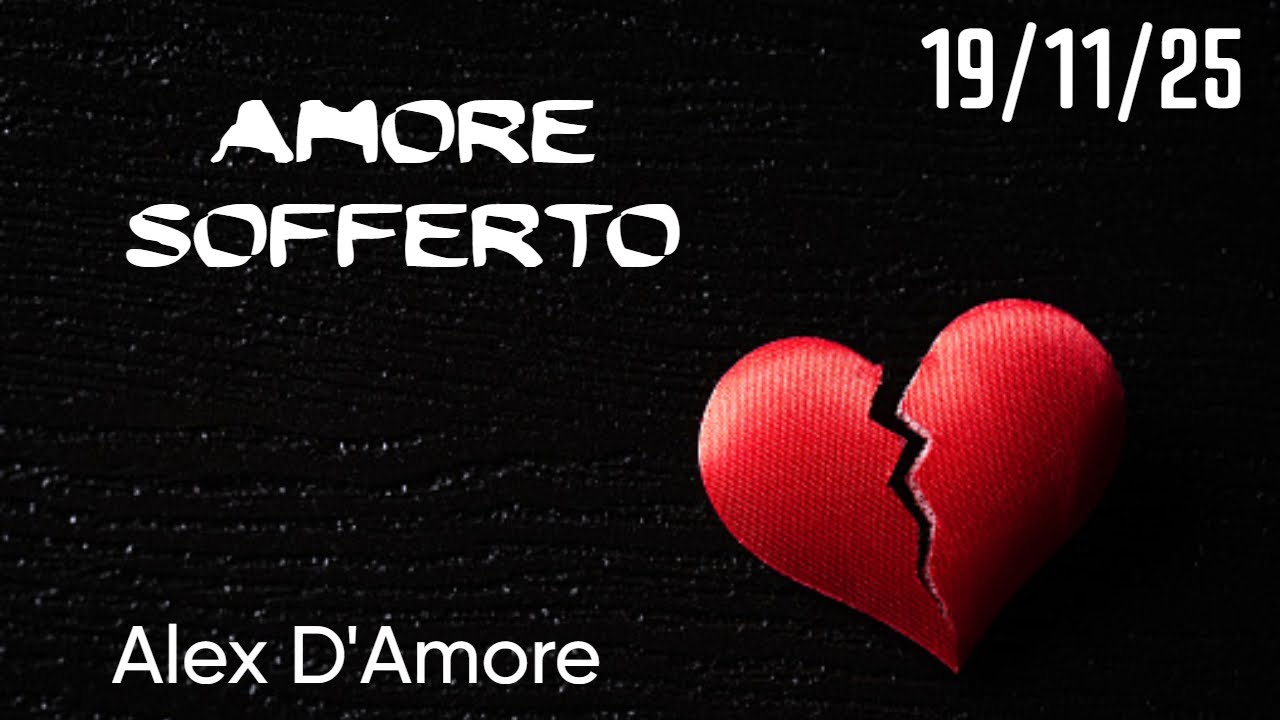 Alex D'Amore  - AMORE SOFFERTO (Official Music Video)