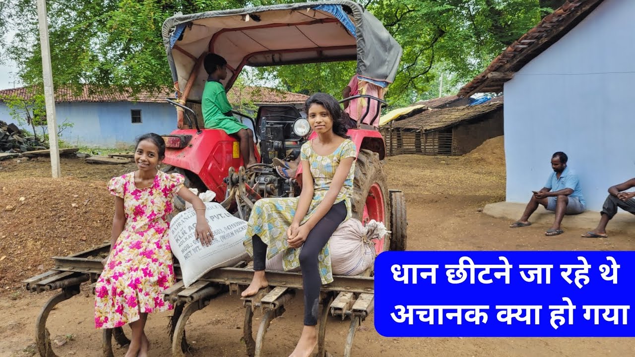 धान छीटने जा रहे थे अचानक क्या हो गया | बारिश में गांव की लड़कियों का काम | Village girl Life style