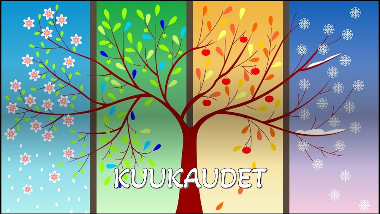 Kuukaudet laulu ja vuodenajat