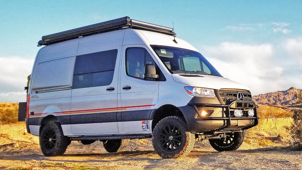 Storyteller Overland Mode 4x4 Walk-Through | Mercedes Sprinter Class B RV