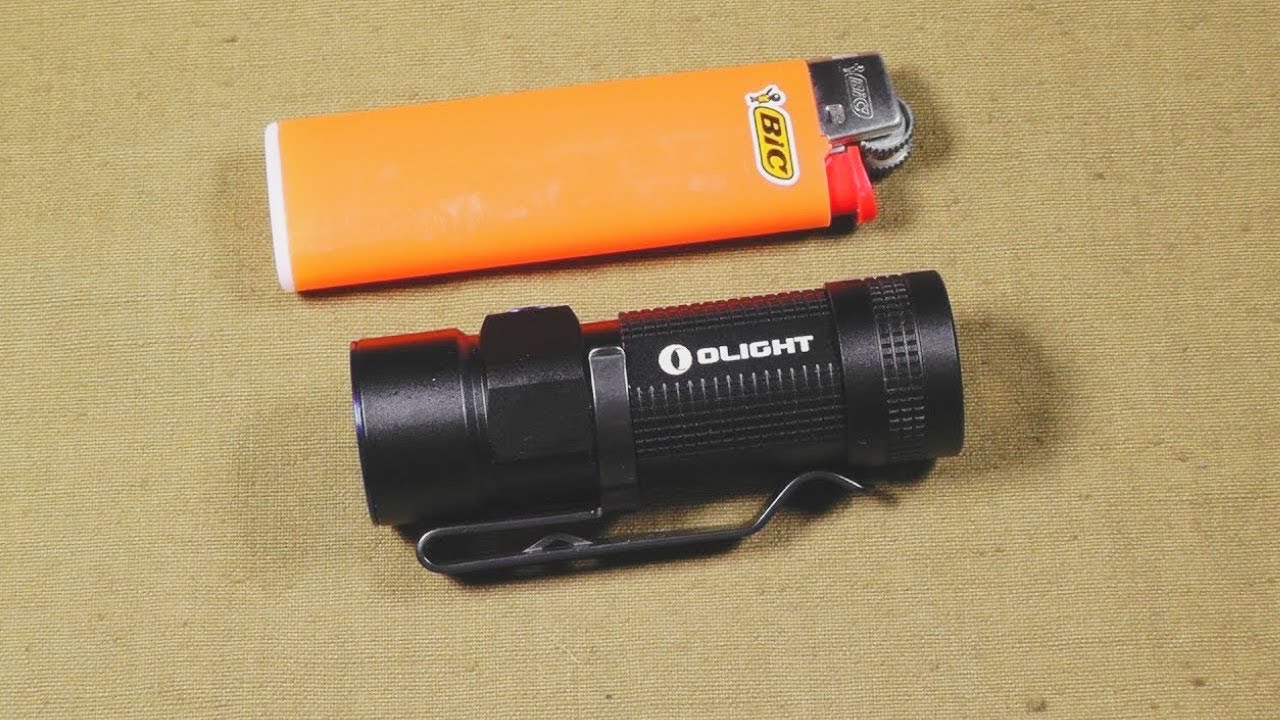 Новинка Olight S1R Baton. Минимальный размер и зарядка от USB