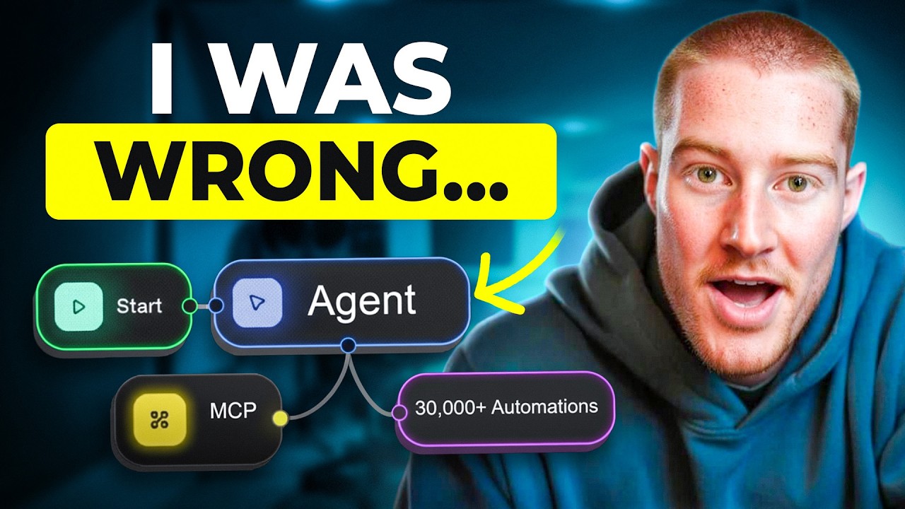 Как МГНОВЕННО подключить OpenAI Agent Builder к более чем 30 000 автоматизаций
