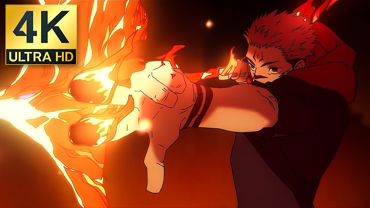 Sukuna vs Jogo 4K - Jujutsu Kaisen S2 EP16【呪術廻戦】