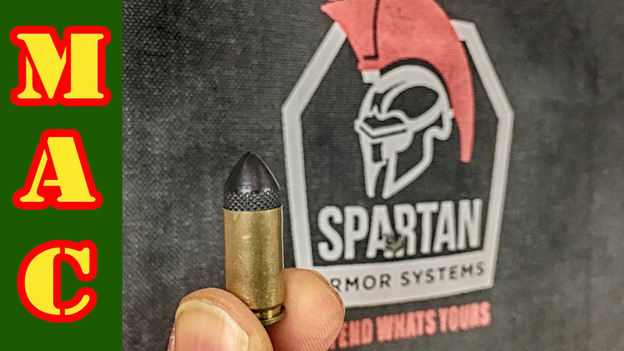 Can 9mm defeat IIIA body armor?