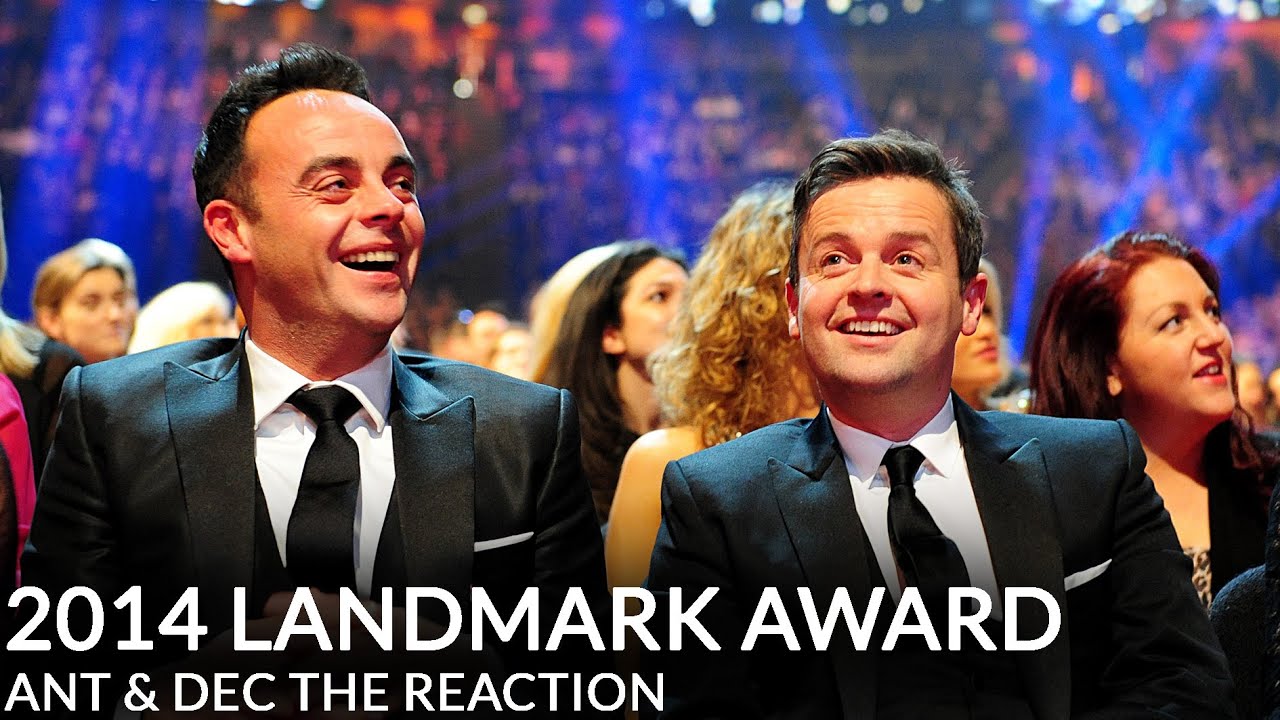 NTA 2014 Landmark Award - Ant & Dec The Reaction