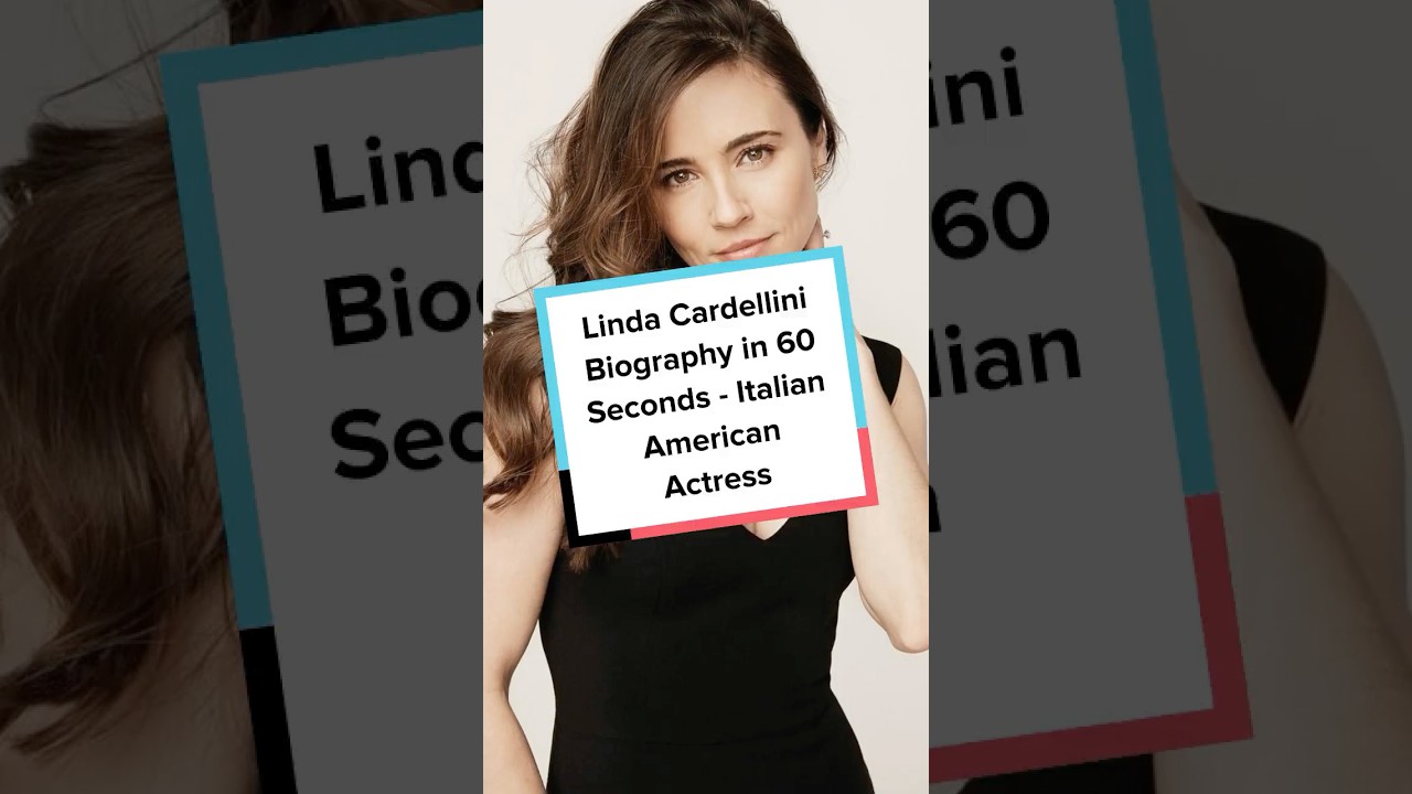 Linda Cardellini Biography in 60 Seconds - Italian American Actress