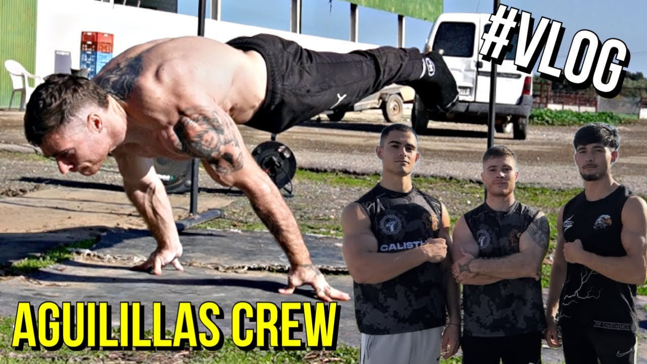 Entreno con los MEJORES de ESPAÑA🏆/ #vlogcalistenia 
