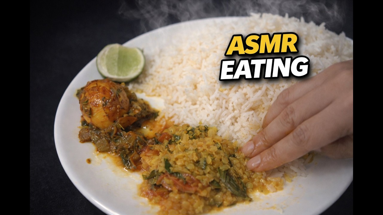 Bangladeshi ASMR | Comfort Food Eating Sounds