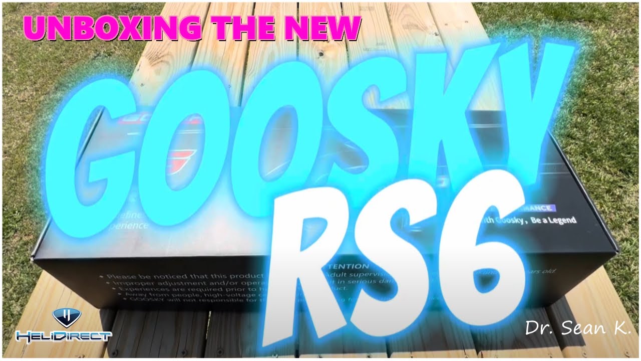 Unboxing the NEW GOOSKY RS6!! by Dr. Sean K!!
