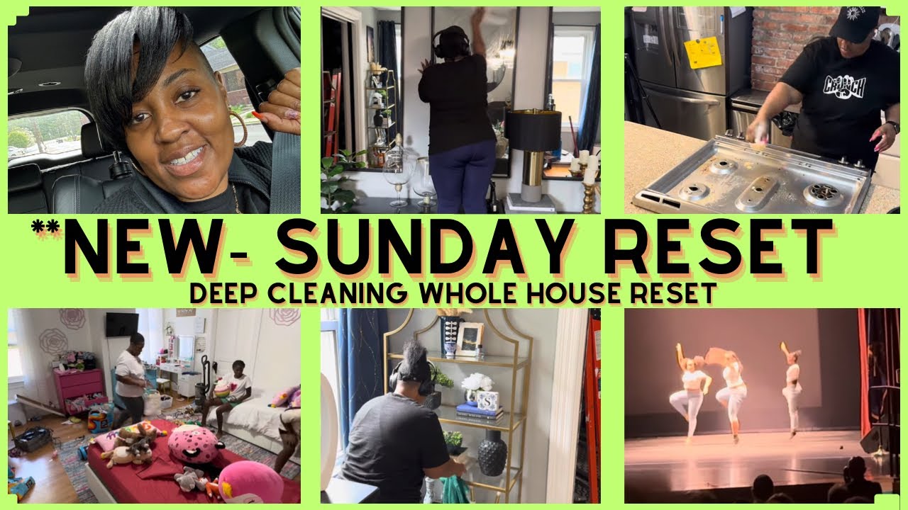 **NEW SUNDAY RESET - HOUSE CLEANING MOTIVATION AFTER SICKNESS | HEALTH UPDATE | DANCE PERFORMANCE