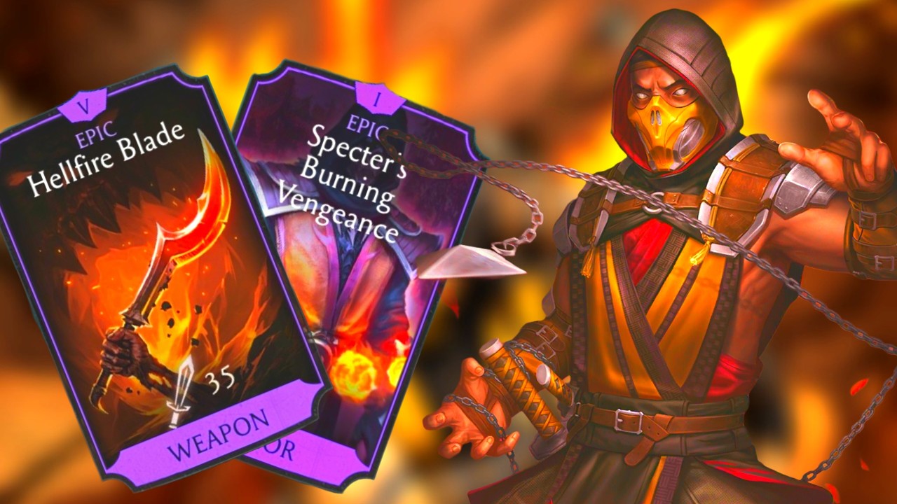 Как легко получить 11 зарядов огня с помощью Скорпиона в Mortal Kombat Mobile 7.1.1!