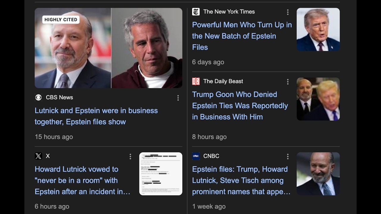Jeffrey Epstein Files: Trump Admin Insiders!