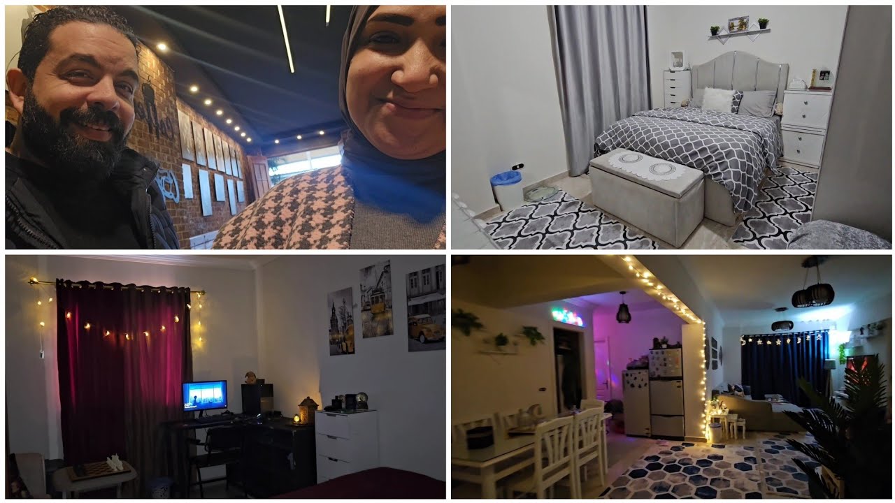 اخيرا فرشت شقتى الجديدة بفرش وزينه رمضان وبان جمالها وملامحها اكتر🥰