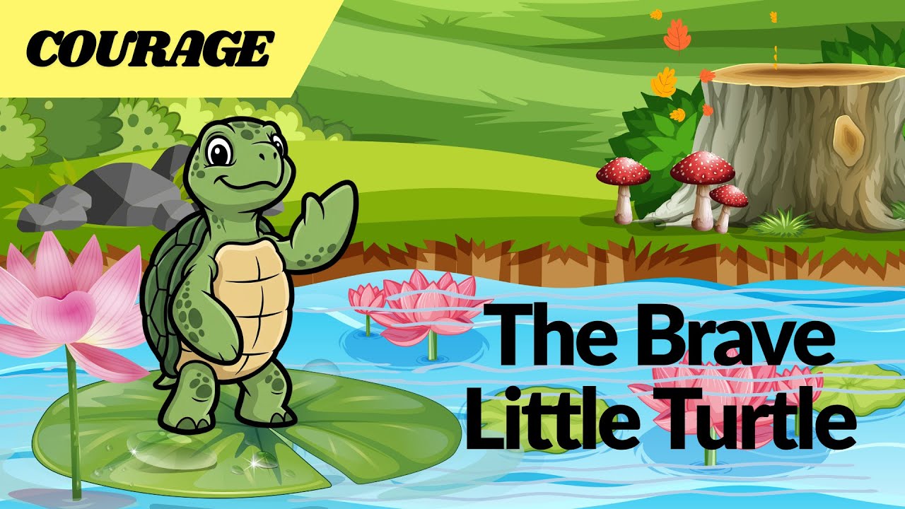 The Brave Turtle | Moral Story for Kids about Courage and Friendship