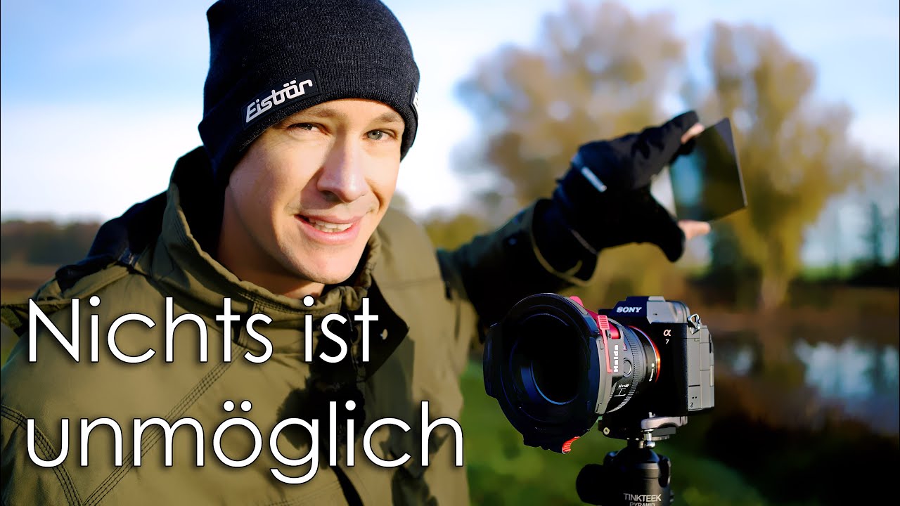 Mit dem Sony 14mm F1.8 unterwegs, interessante Filterhalterung von Haida!