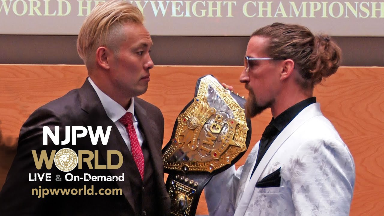 Kazuchika Okada vs Jay White【Jan 3, 2023 #wk17 Press Conference】