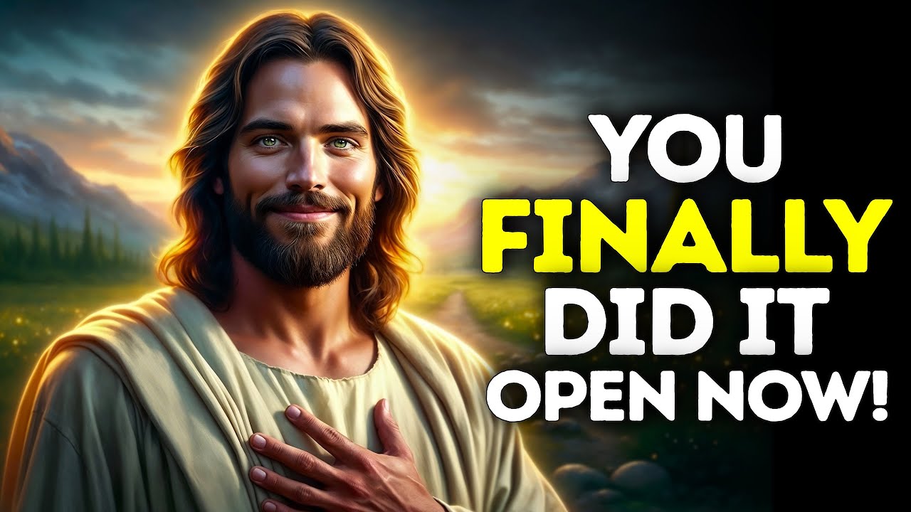 🔴GOD SAYS:- YOU FINALLY DID IT... | God Message Today | Gods Message Now | God Message Now Today