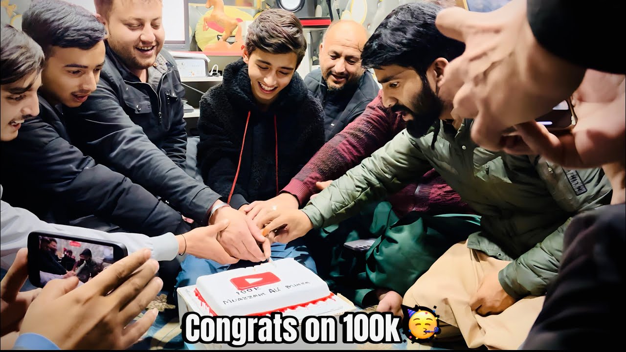 Congratulations @MuazzamAliMirzaa on 100 k subscribers 🥳