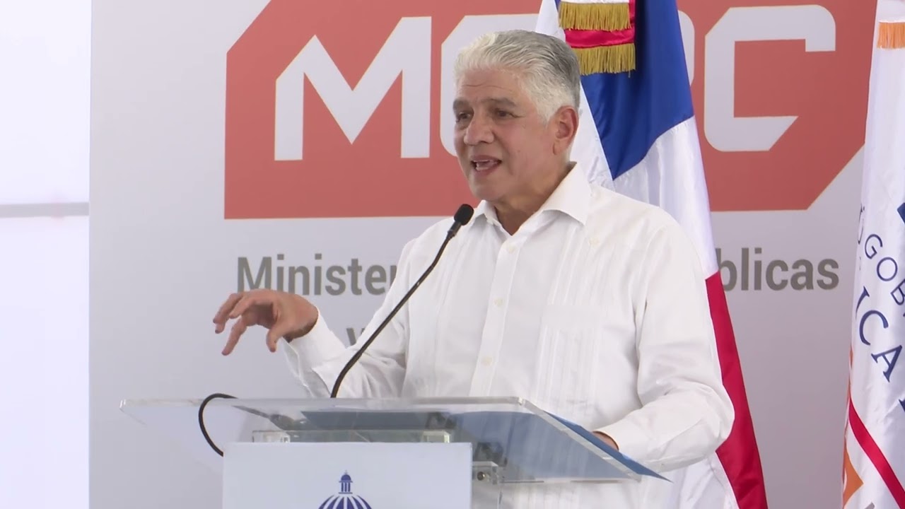 Presidente Abinader Inaugura Puente Sobre Río Viajama, Municipio de Las Yayas, Azua... 