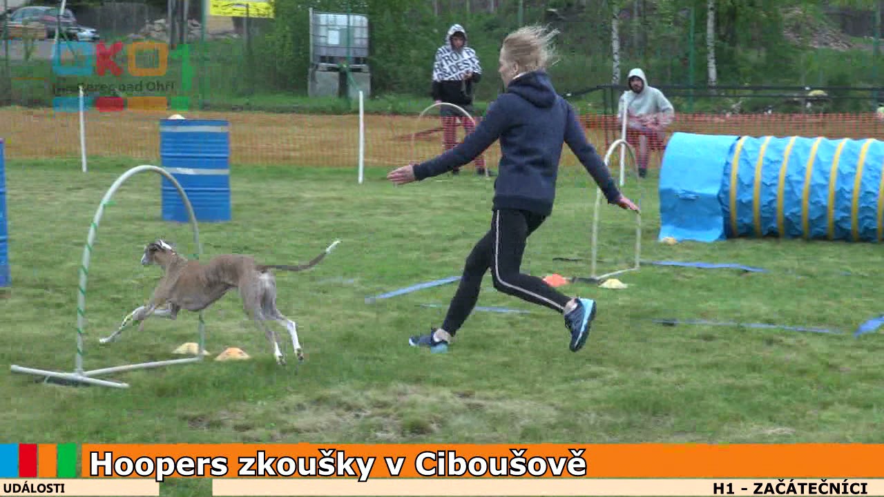 Fofr hoopers zkoušky v Klášterci nad Ohří