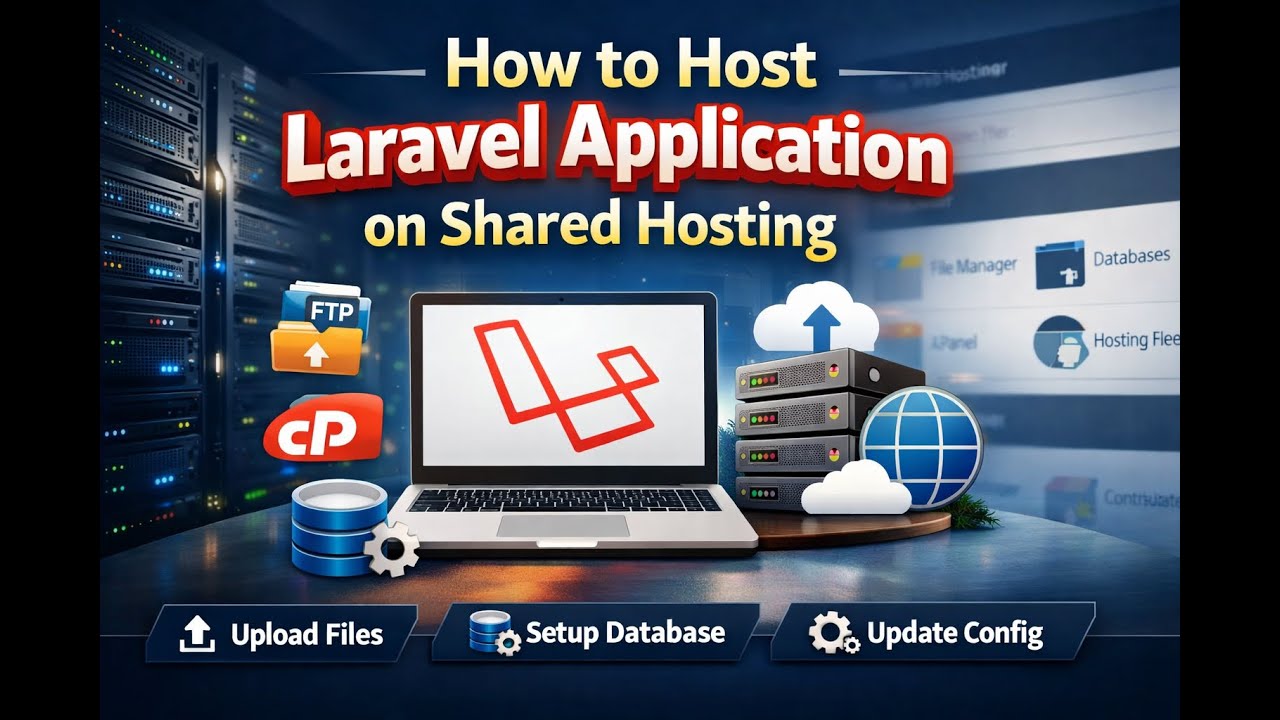 How to Host a Laravel App on Shared Hosting (cPanel) | Full Step-by-Step