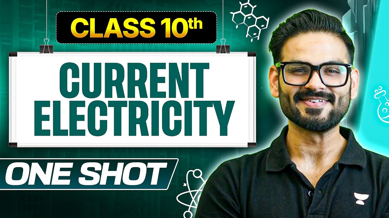 Current Electricity – Complete One-Shot for Class 10 | Detailed Theory + Visualisation