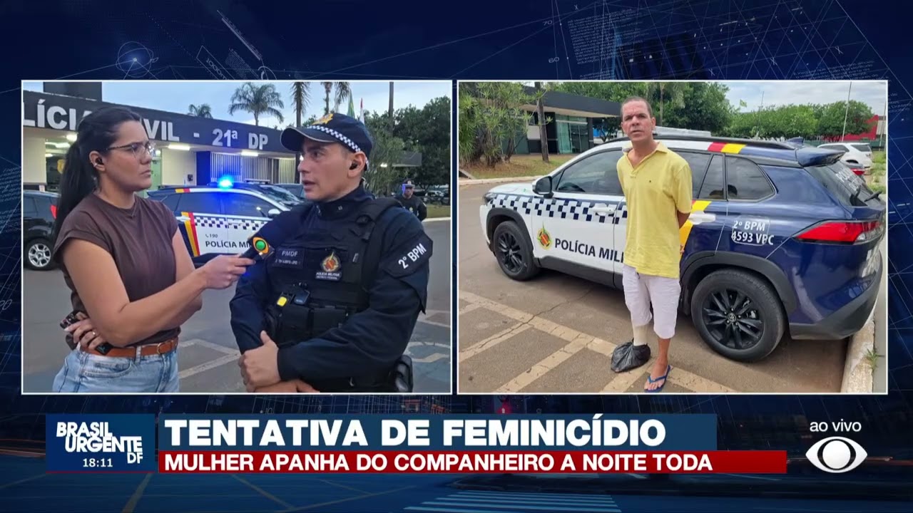 TENTATIVA DE FEMINICÍDIO: MULHER APANHA DO COMPANHEIRO A NOITE TODA