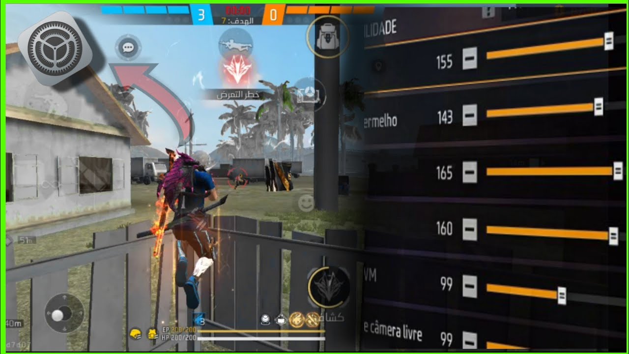 Настройки хедшота в Free Fire 2026 ⚡️ Лучшие настройки чувствительности ⚙️ | Чувствительность + Н...
