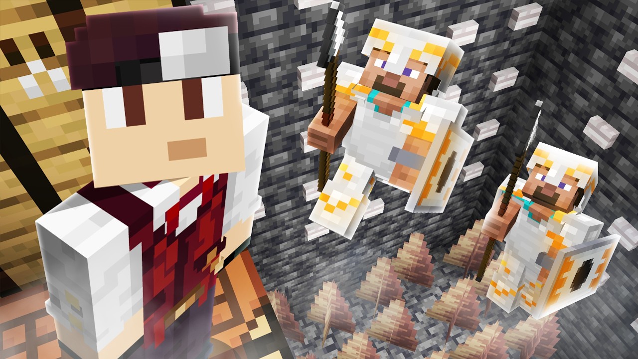 Παγίδευσα έναν ΕΠΙΚΙΝΔΥΝΟ Minecraft Πολιτισμό (Η ΑΒΥΣΣΟΣ 1)