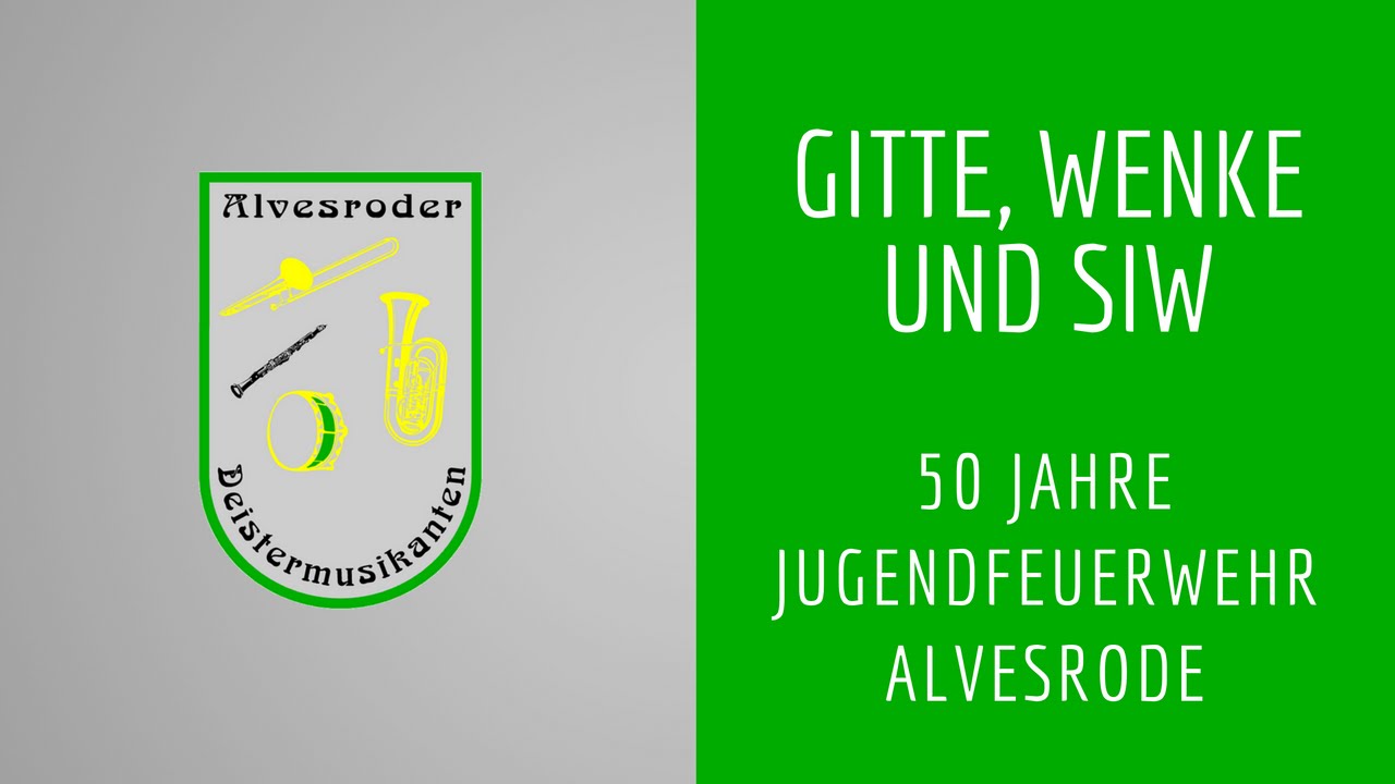 Gitte, Wenke und Siw | 50 Jahre Jugendfeuerwehr Alvesrode | Alvesroder Deistermusikanten