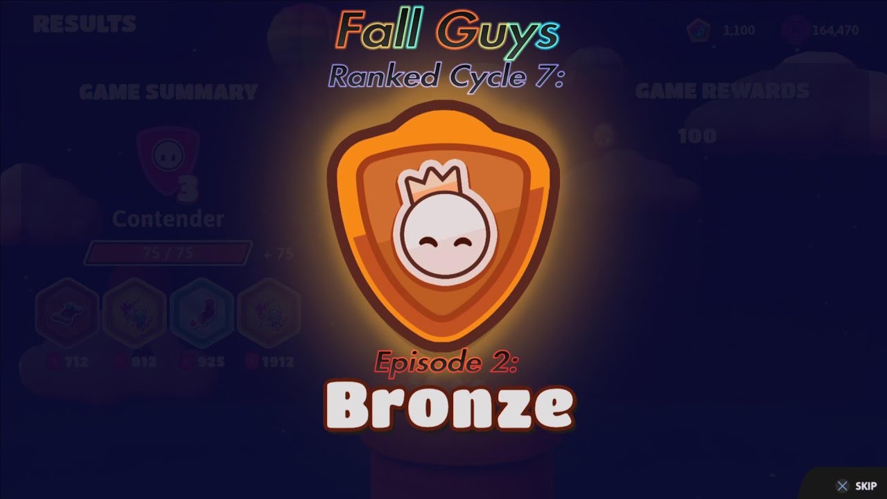 Fall Guys Ranked Cycle 7: Episode 2: Contender to Bronze