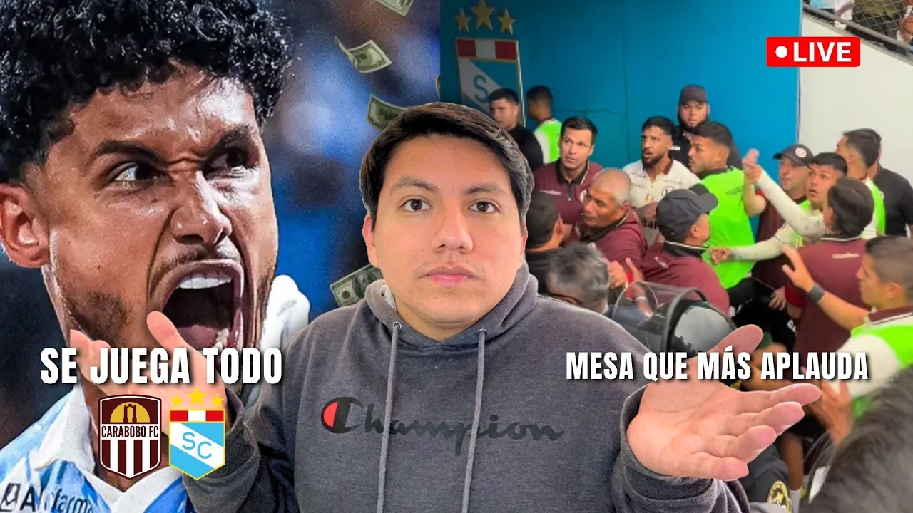 🔴EN VIVO. UNIVERSITARIO DA SU DESCARGO POR RECLAMO DE ALIANZA! PREVIA CRISTAL VS CARABOBO
