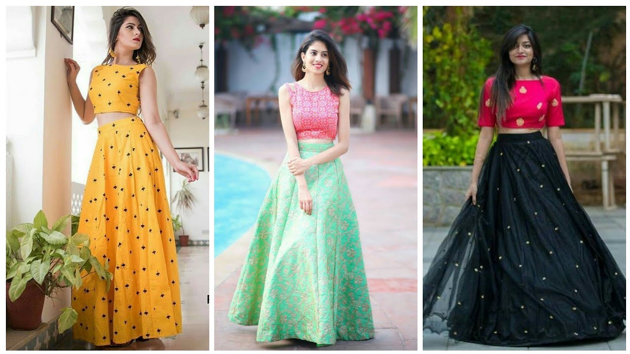 Top 100 Crop Top Lehenga Ideas For Girls For This Wedding Season