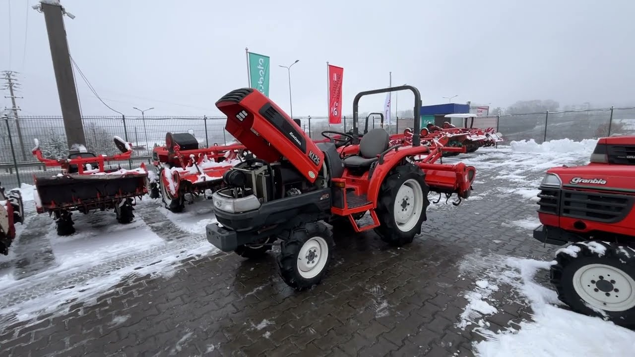 Відео огляд на японський міні трактор Kubota KL-25 | Totus Traktor