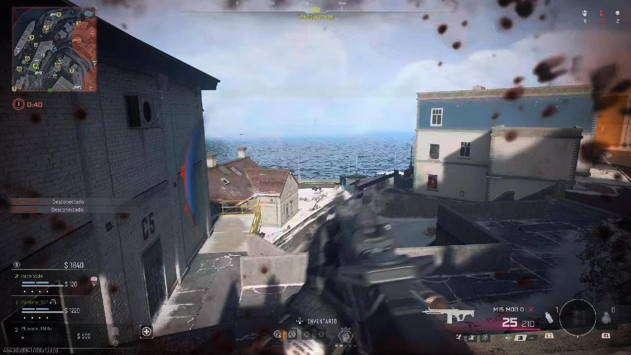 Jugando warzone